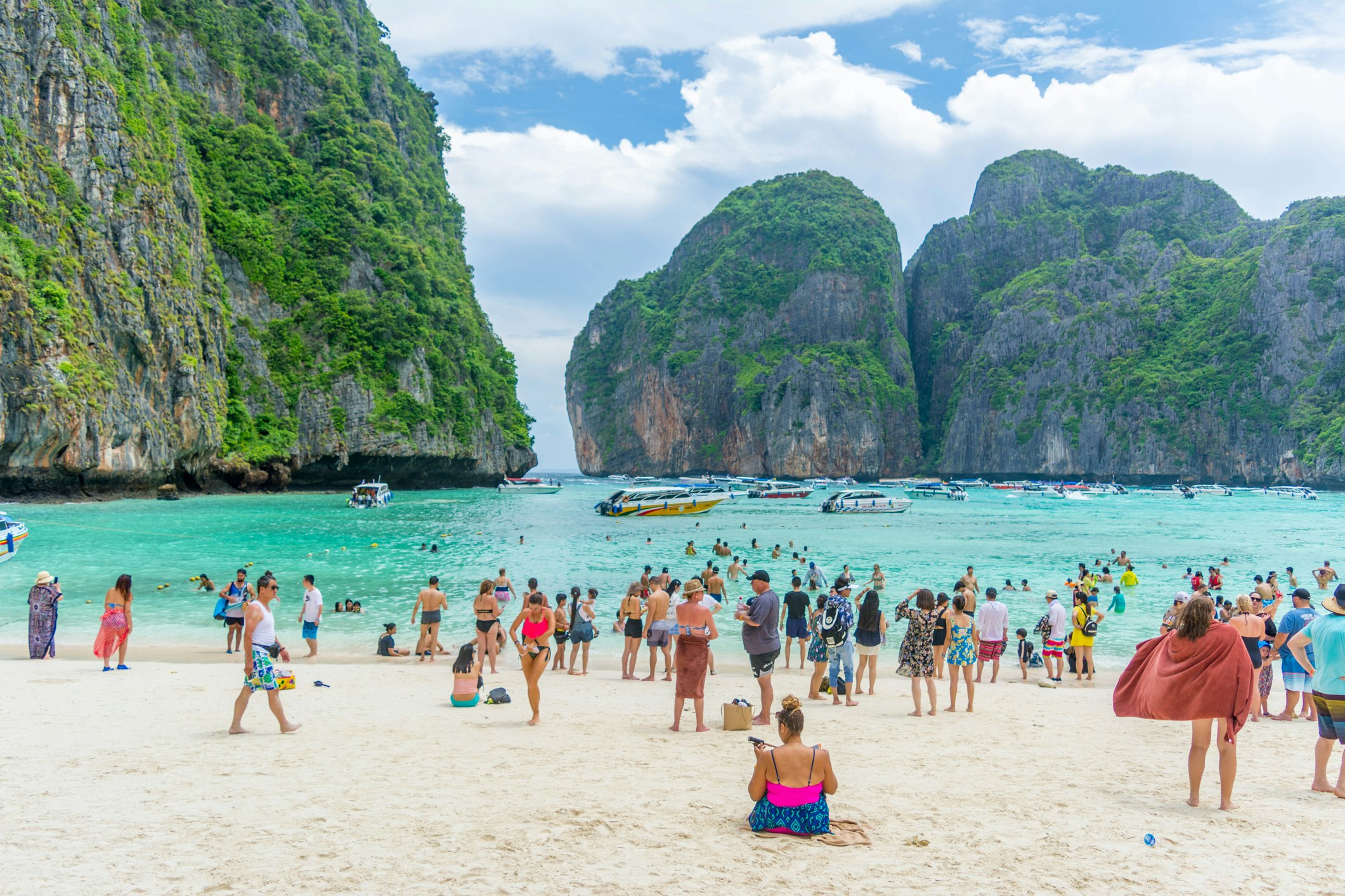 Thailand's Maya Beach reopens new entry rules and sustainable goals